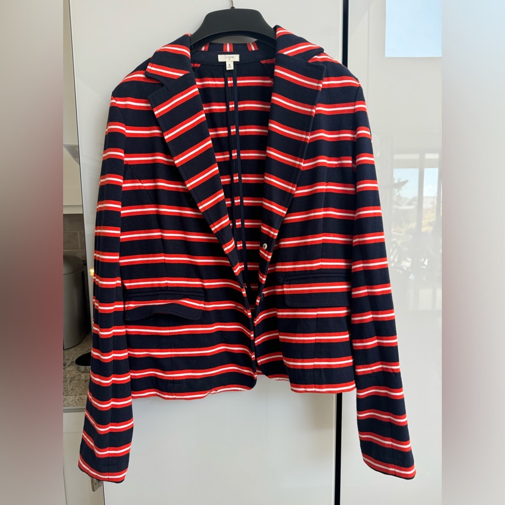Jcrew cotton blazer